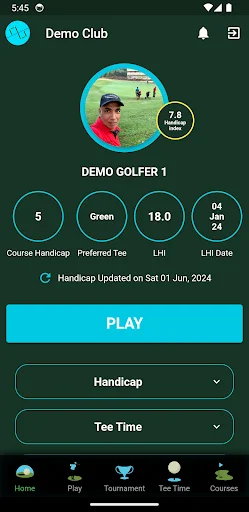 ดาวน์โหลด Online Golf App ล่าสุด – บริหารจัดการสนามกอล์ฟครบวงจรฟรี - Screenshot 7