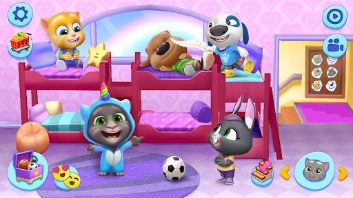 ดาวน์โหลด My Talking Tom Friends ล่าสุด – เกมเลี้ยงสัตว์เสมือนจริงยอดฮิต - Screenshot 2