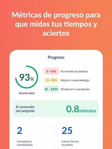 ดาวน์โหลด Gliamediq: Simulador ENARM ล่าสุด – ตัวช่วยสอบแพทย์ฟรี - Screenshot 24
