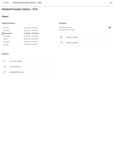ดาวน์โหลด Garland County Library ล่าสุด – เข้าถึงคลังหนังสือฟรีบนมือถือ - Screenshot 18