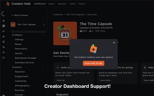 ดาวน์โหลด Efaz’s Roblox Extension ล่าสุด – ปรับแต่ง Roblox ได้ครบในที่เดียว - Screenshot 5