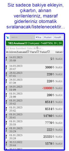 ดาวน์โหลด Kerrat – Veresiye Defteri Cari ล่าสุด – จัดการบัญชีลูกหนี้ฟรี - Screenshot 5