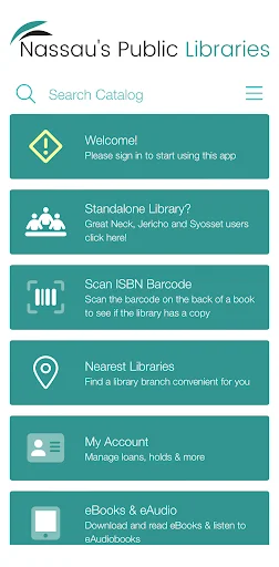 ดาวน์โหลด Nassau Public Libraries App ล่าสุด – เข้าถึงคลังหนังสือฟรีบน Android - Screenshot 1