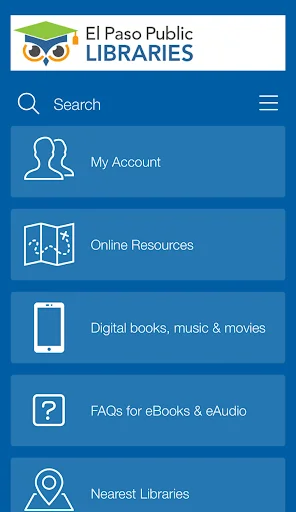 ดาวน์โหลด El Paso Public Libraries เวอร์ชันล่าสุด – จัดการหนังสือฟรี - Screenshot 7