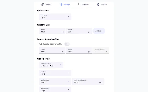 ดาวน์โหลด Instant Tab Recorder ล่าสุด – บันทึกหน้าจอ Chrome ใช้งานง่ายฟรี - Screenshot 3