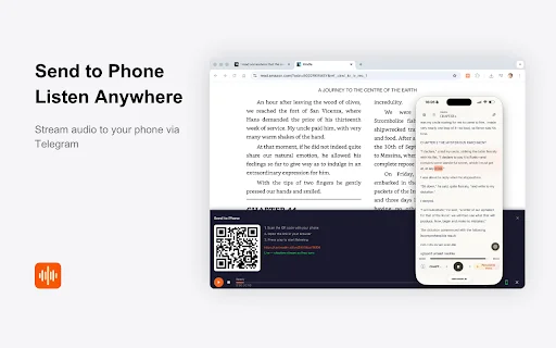 ดาวน์โหลด CastReader ฟรี – ส่วนขยายอ่านออกเสียง AI สำหรับ Kindle และ PDF - Screenshot 3