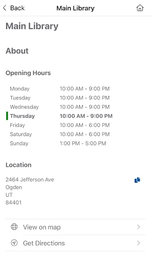 ดาวน์โหลดแอป Weber County Library ล่าสุด – จัดการหนังสือออนไลน์ฟรี - Screenshot 10