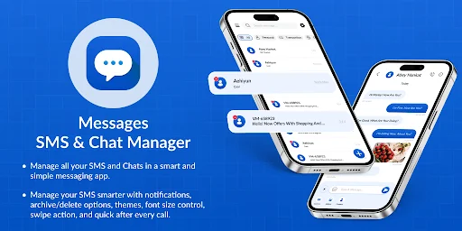 ดาวน์โหลด Messages – SMS & Chat Manager ล่าสุด – แอปจัดการข้อความฟรี - Screenshot 1