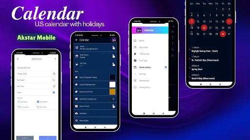 ดาวน์โหลด US Calendar 2026 ปฏิทินวันหยุดสหรัฐฯ ใช้งานง่าย ฟรี - Screenshot 12