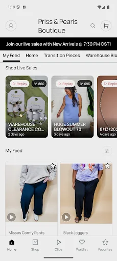 ดาวน์โหลดแอป Priss & Pearls Boutique ล่าสุด – ช้อปเสื้อผ้าแฟชั่นออนไลน์ - Screenshot 2