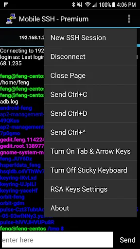 ดาวน์โหลด Mobile SSH (Premium) ล่าสุด – จัดการ SSH ผ่านมือถือได้ทุกที่ - Screenshot 3