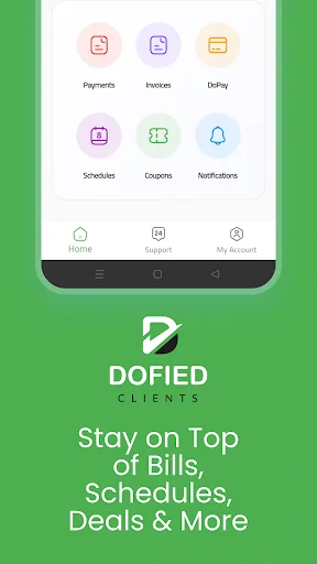ดาวน์โหลด Dofied Clients เวอร์ชันล่าสุด – จัดการข้อมูลซิงค์รวดเร็วทันใจฟรี - Screenshot 1
