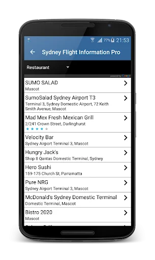 ดาวน์โหลด Orlando Airport Flight Info ล่าสุด – เช็คเที่ยวบินฟรี - Screenshot 4