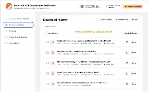 ดาวน์โหลด Substack เป็น PDF ง่ายๆ ด้วย Substack PDF Downloader - Screenshot 5