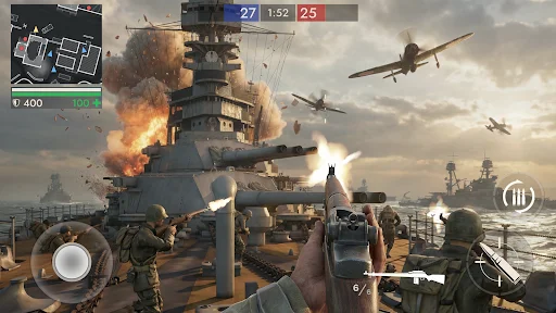 World War Heroes: เกมยิง WW2 สุดมันส์ ดาวน์โหลดฟรีบนมือถือ - Screenshot 10