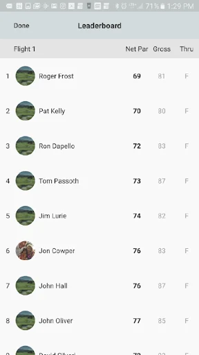 ดาวน์โหลด EZ Golf League ล่าสุด – บริหารจัดการลีกกอล์ฟมืออาชีพฟรี - Screenshot 2