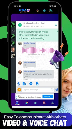 ดาวน์โหลด USA Dating ล่าสุด – พบรักแท้จากสหรัฐฯ ถึงปารีส ฟรี - Screenshot 3