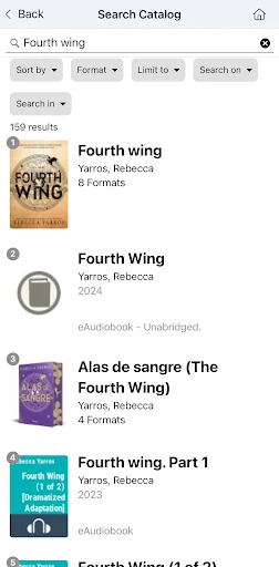 ดาวน์โหลด Mid-Hudson Libraries ล่าสุด – จัดการห้องสมุดง่ายๆ ฟรี - Screenshot 3