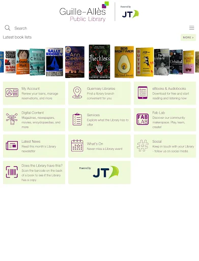 ดาวน์โหลดแอป Guernsey Library ล่าสุด – จัดการหนังสือและสื่อดิจิทัลฟรี - Screenshot 13