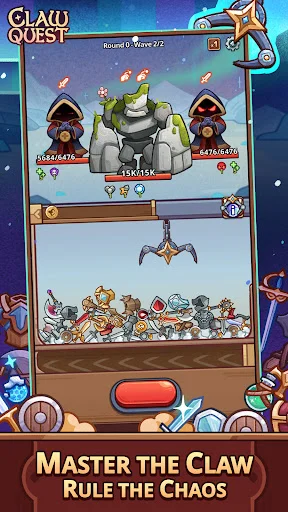 ดาวน์โหลด Claw Quest: Roguelike RPG ล่าสุด – เกมผจญภัยสวมบทบาทสุดมันส์ - Screenshot 2
