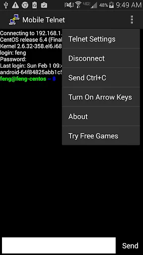 ดาวน์โหลด Mobile Telnet ล่าสุด – เชื่อมต่อเซิร์ฟเวอร์ฟรีบน Android - Screenshot 19