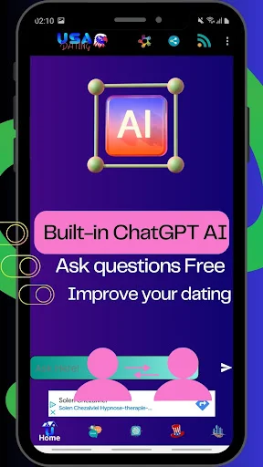 ดาวน์โหลด USA Dating ล่าสุด – พบรักแท้จากสหรัฐฯ ถึงปารีส ฟรี - Screenshot 19