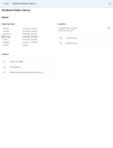 ดาวน์โหลด Mid-Hudson Libraries ล่าสุด – จัดการห้องสมุดง่ายๆ ฟรี - Screenshot 18
