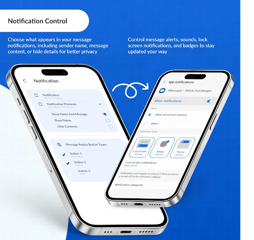 ดาวน์โหลด Messages – SMS & Chat Manager ล่าสุด – แอปจัดการข้อความฟรี - Screenshot 7