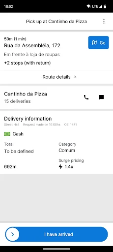 ดาวน์โหลด Delivery Yes – Entregador ล่าสุด – แอปรับงานสำหรับคนขับรถ - Screenshot 4