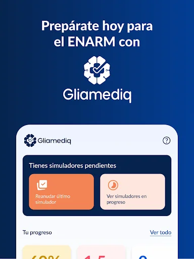 ดาวน์โหลด Gliamediq: Simulador ENARM ล่าสุด – ตัวช่วยสอบแพทย์ฟรี - Screenshot 17