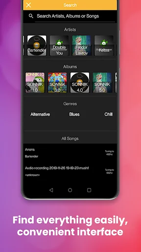 ดาวน์โหลด 432 Player ล่าสุด – ฟังเพลงคุณภาพสูง 432Hz/528Hz ฟรี - Screenshot 6