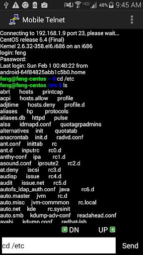 ดาวน์โหลด Mobile Telnet ล่าสุด – เชื่อมต่อเซิร์ฟเวอร์ฟรีบน Android - Screenshot 20
