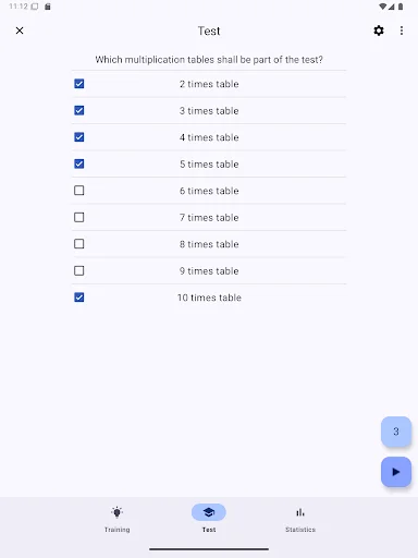 ดาวน์โหลดแอป Times Tables เวอร์ชันล่าสุด – ฝึกสูตรคูณฟรีง่ายๆ - Screenshot 19