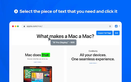 ดาวน์โหลด What Font – ตัวช่วยค้นหาฟอนต์บนเว็บไซต์ ใช้งานง่ายฟรี - Screenshot 2