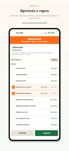 ดาวน์โหลด WPS Garçom เวอร์ชันล่าสุด – บริการสั่งอาหารอัจฉริยะสำหรับร้านอาหาร - Screenshot 4
