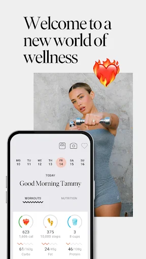 ดาวน์โหลด Tammy Fit ล่าสุด – โปรแกรมออกกำลังกายและคุมอาหารครบวงจร - Screenshot 1