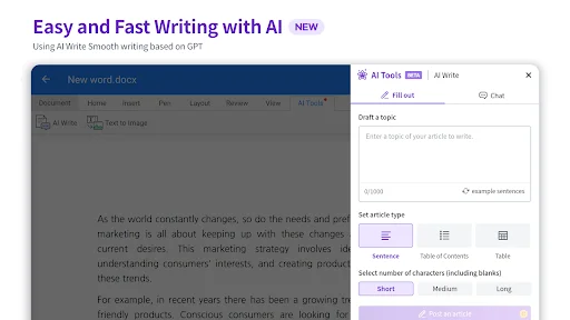 ดาวน์โหลด Polaris Office ล่าสุด – จัดการเอกสาร Word, Excel, PDF ฟรี - Screenshot 17