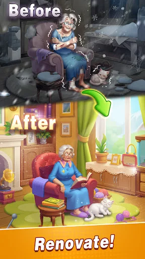 ดาวน์โหลด Wood Sort: Story Match Puzzle ล่าสุด – เกมเรียงบล็อกไม้สุดสนุก ฟรี - Screenshot 18
