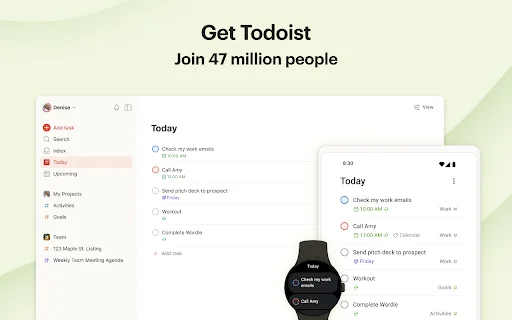 ดาวน์โหลด Todoist for Gmail เวอร์ชันล่าสุด – จัดการอีเมลและงานได้ฟรี - Screenshot 3