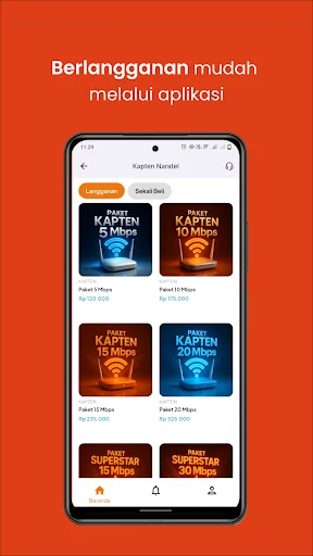 ดาวน์โหลด Kapten Naratel ล่าสุด – จัดการบิลและ WiFi ง่ายๆ ฟรี! - Screenshot 4