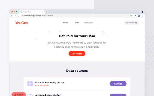 ดาวน์โหลด YouGov Safe ล่าสุด – รับรางวัลจากการแบ่งปันข้อมูลเว็บฟรี - Screenshot 1