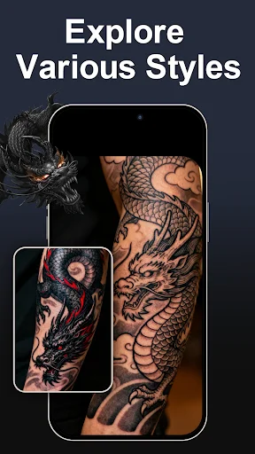 ดาวน์โหลด AI Tattoo Design ล่าสุด – แอปออกแบบรอยสักด้วย AI ฟรี - Screenshot 2