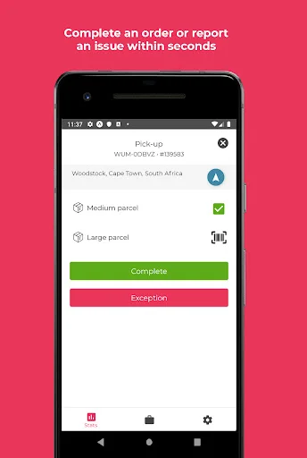 ดาวน์โหลด WumDrop Driver ล่าสุด – แอปพลิเคชันรับงานขนส่งสำหรับมืออาชีพ - Screenshot 5