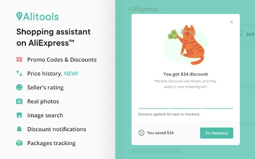 ดาวน์โหลด Alitools Shopping Assistant – ตัวช่วยช้อปปิ้ง AliExpress ฟรี - Screenshot 1