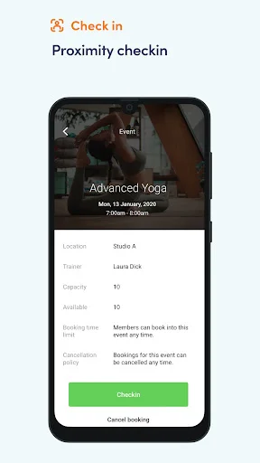 ดาวน์โหลด Clubworx ล่าสุด – จัดการฟิตเนสและตารางเรียนง่ายๆ ฟรี - Screenshot 1