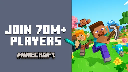 ดาวน์โหลด Minecraft ล่าสุด – เกมสร้างโลกสุดฮิตเล่นฟรีบนมือถือ - Screenshot 1