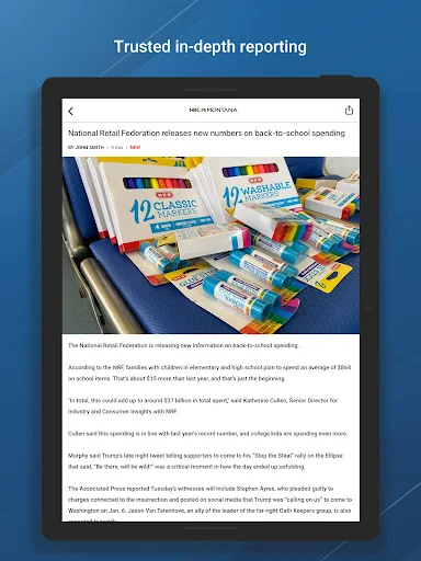 ดาวน์โหลด NBC Montana News ล่าสุด – ข่าวสาร สภาพอากาศ และกีฬาทันใจ - Screenshot 8