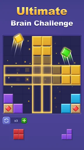 ดาวน์โหลด Block Dash® Color Block Puzzle ล่าสุด – เกมพัซเซิลฝึกสมองฟรี - Screenshot 6