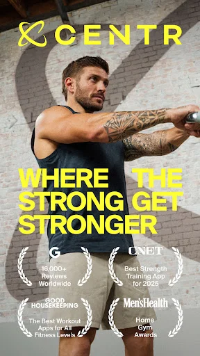 ดาวน์โหลด Centr: Personal Fitness App ล่าสุด – ออกกำลังกายและคุมอาหารครบจบในแอปเดียว - Screenshot 1