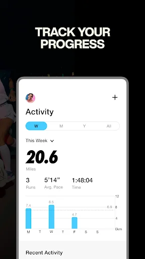 ดาวน์โหลด Nike Run Club ล่าสุด – แอปวิ่งเพื่อสุขภาพฟรีที่ดีที่สุด - Screenshot 2